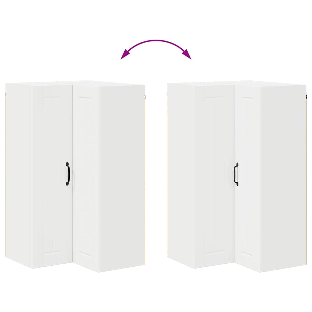 Kitchen Cabinet White 57 x 57 x 100 cm Engineered Wood