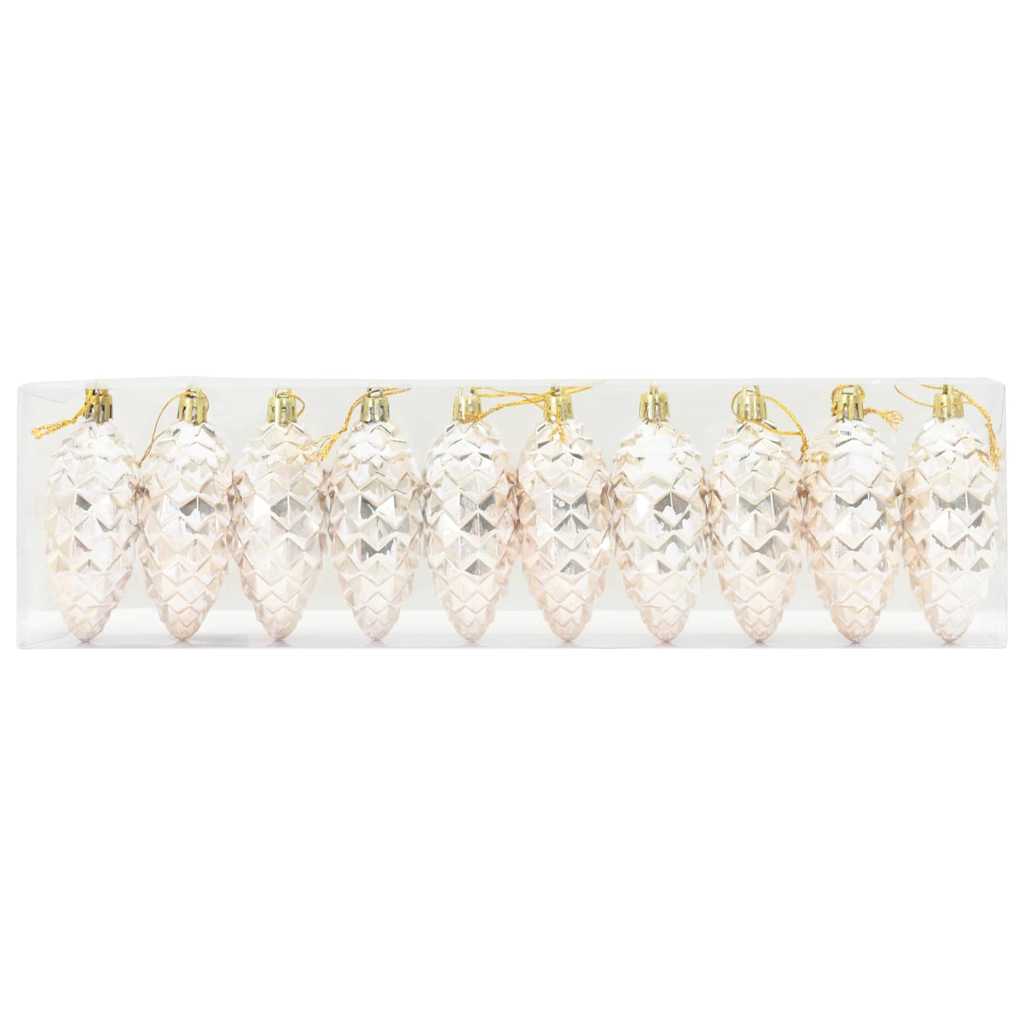 Christmas Tree Decoration 40 pcs Champagne