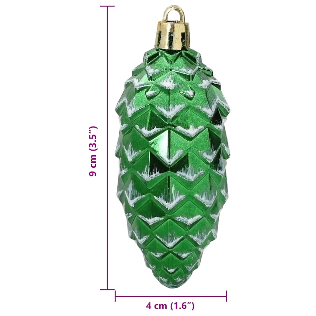 Christmas Tree Decoration 40 pcs Green