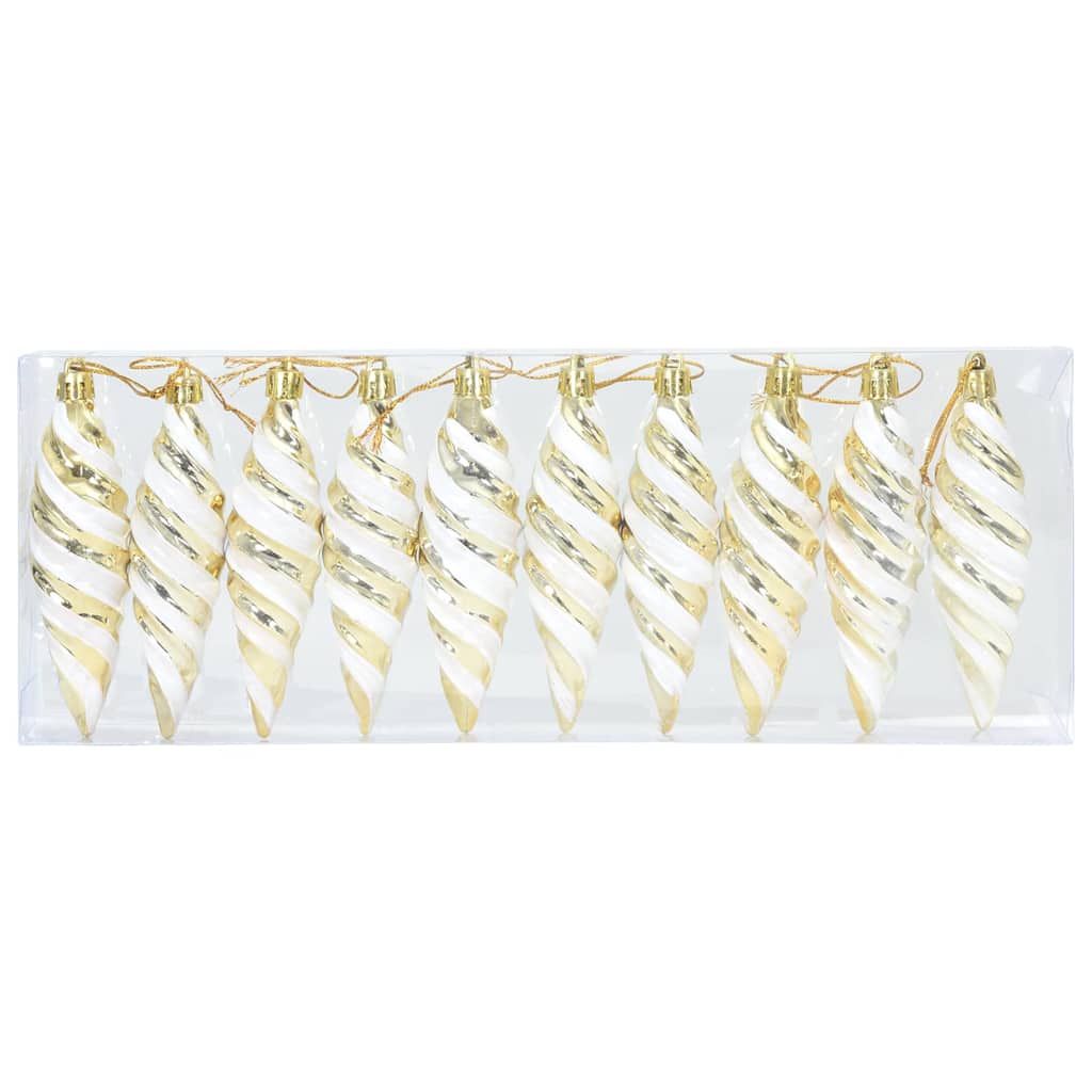 Christmas Tree Decoration 40 pcs Gold
