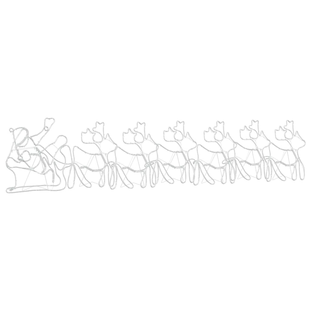 LED Christmas Decoration Multicolour 69 x 79 cm PVC