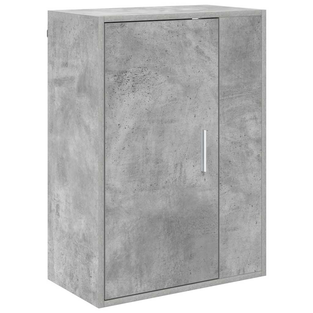 4 Piece TV Cabinet Set Concrete grey Engineered wood