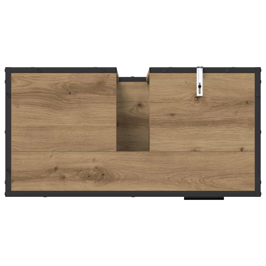 Bathroom Furniture Set 2 pcs Artisan oak 65 x 33 x 60 cm