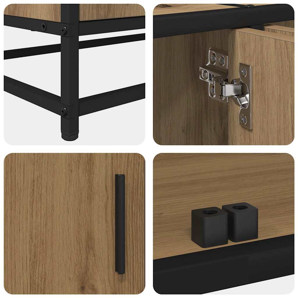 TV Cabinet Artisan oak 240 x 35 x 41 cm Engineered wood