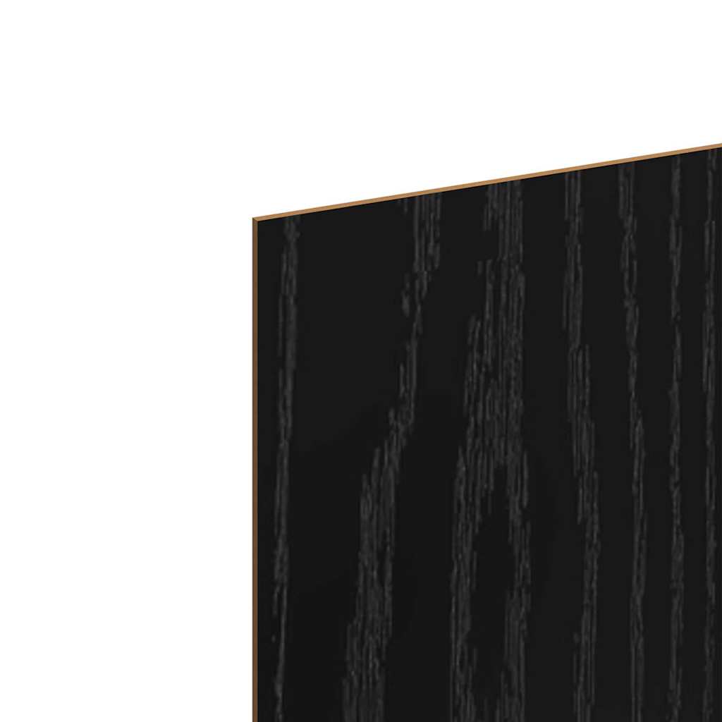Decor Panels 12 pcs Black oak 15 x 21 x 0.3 cm Engineered wood