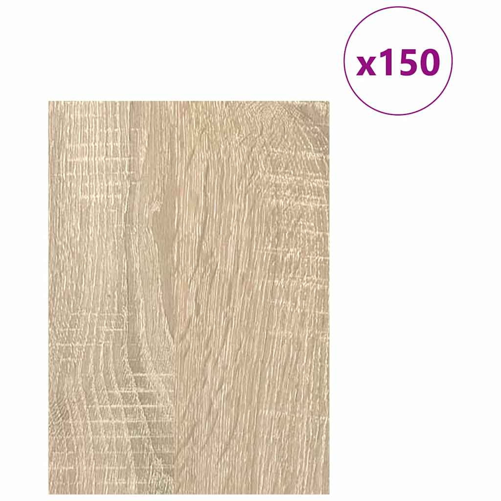 Decor Panels 150 pcs Sonoma oak 15 x 21 x 0.3 cm