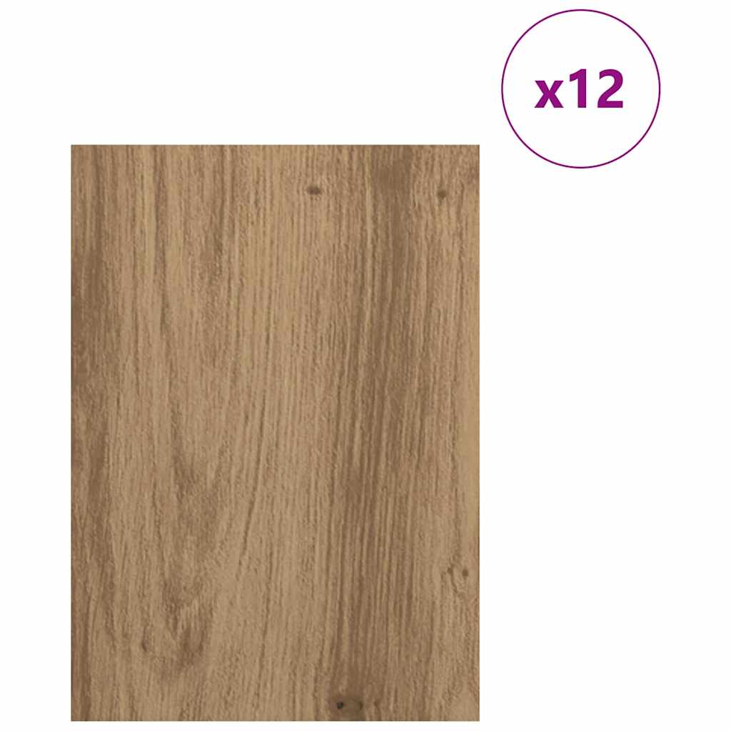 Decor Panels 12 pcs Artisan oak 21 x 30 x 0.3 cm