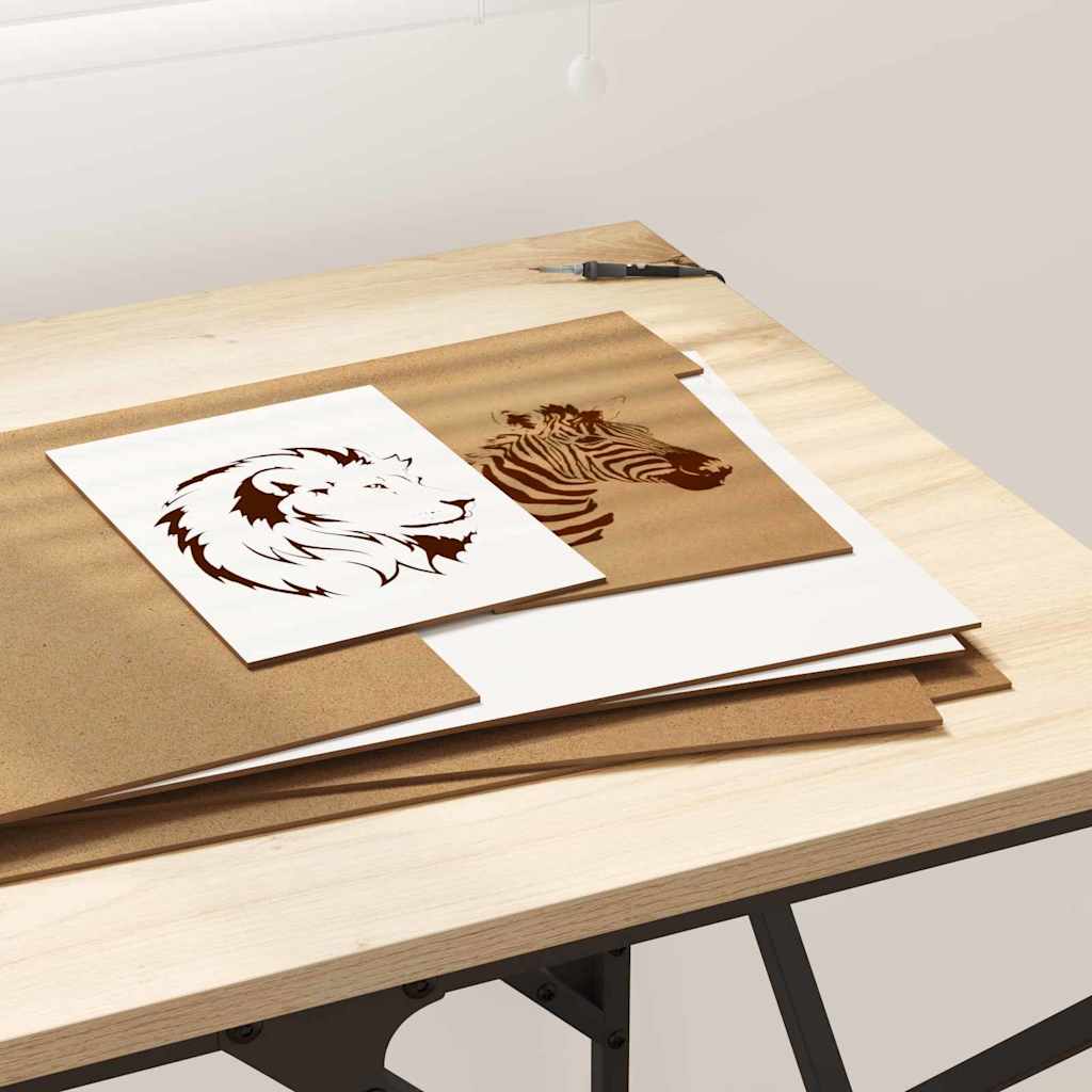 Decor Panels 12 pcs White 30 x 42 x 0.3 cm Engineered wood
