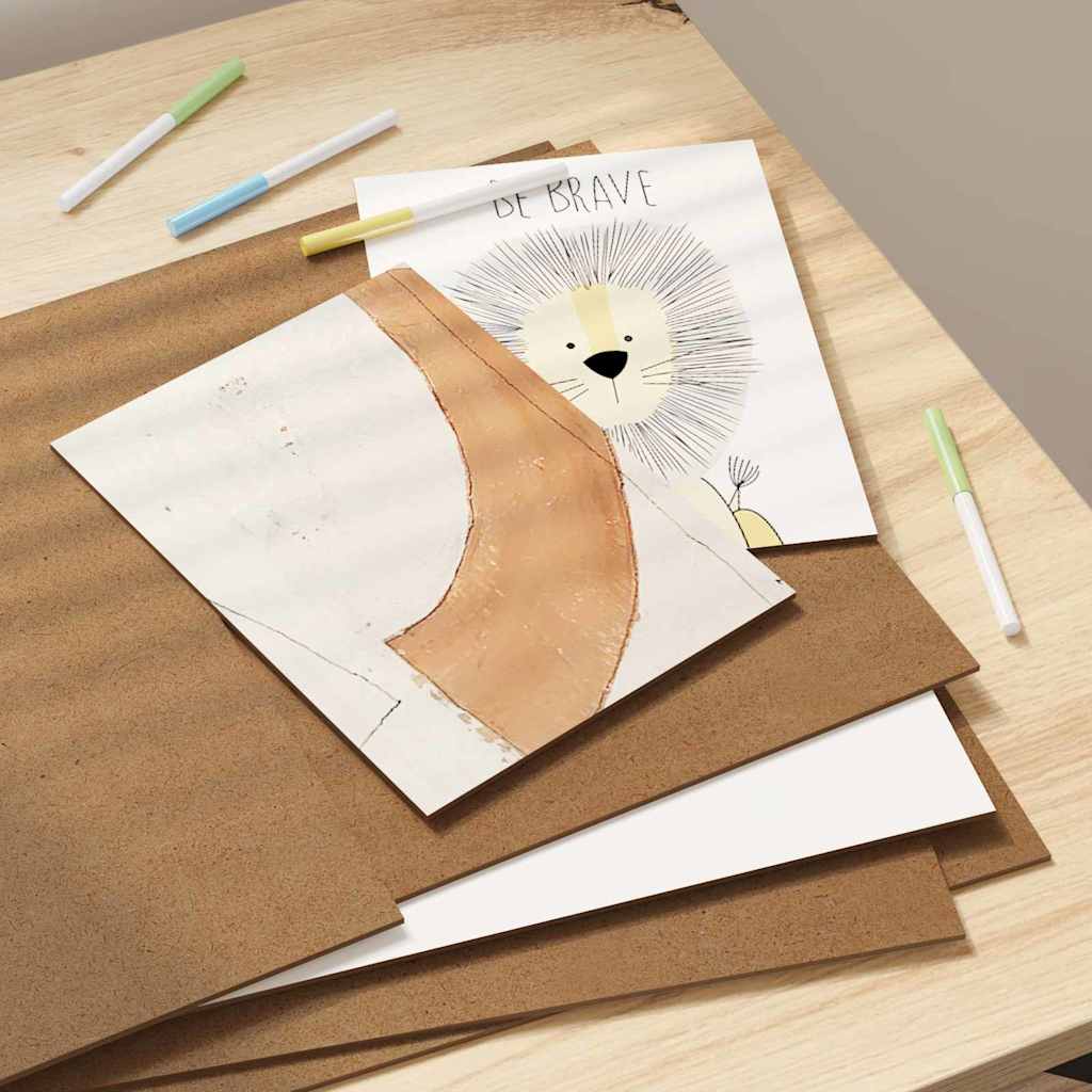 Decor Panels 12 pcs White 30 x 42 x 0.3 cm Engineered wood