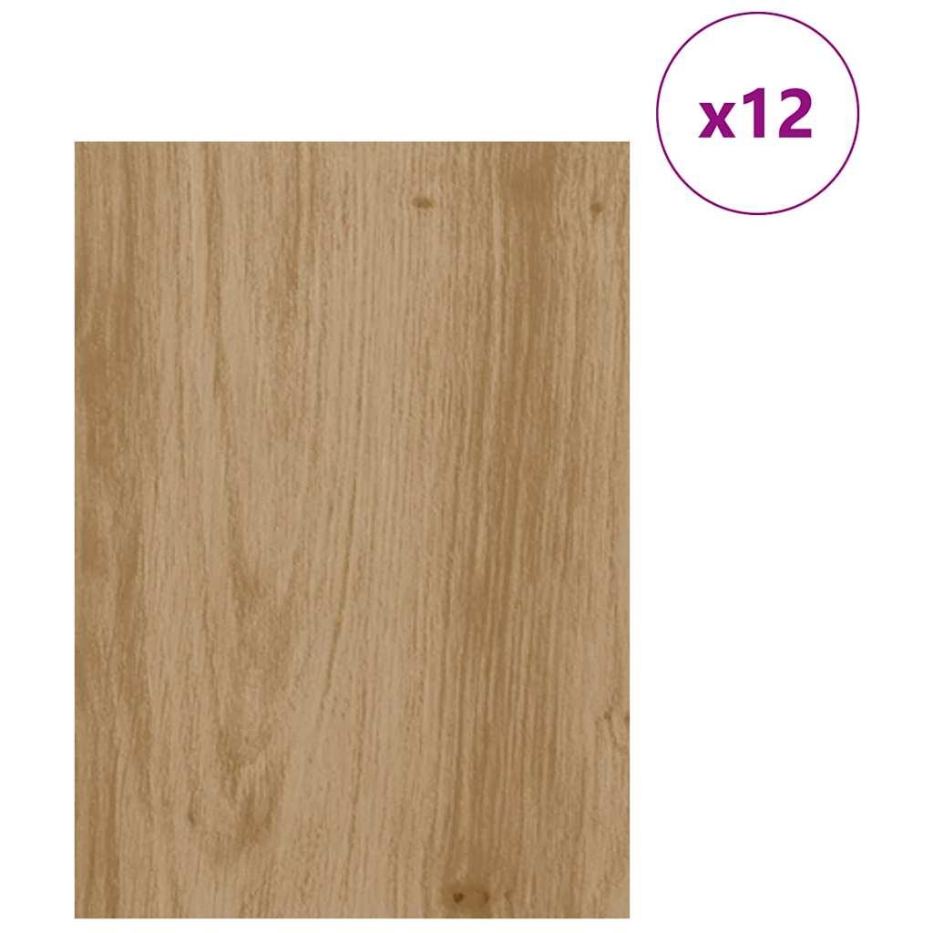 Decor Panels 12 pcs Artisan oak 30 x 42 x 0.3 cm
