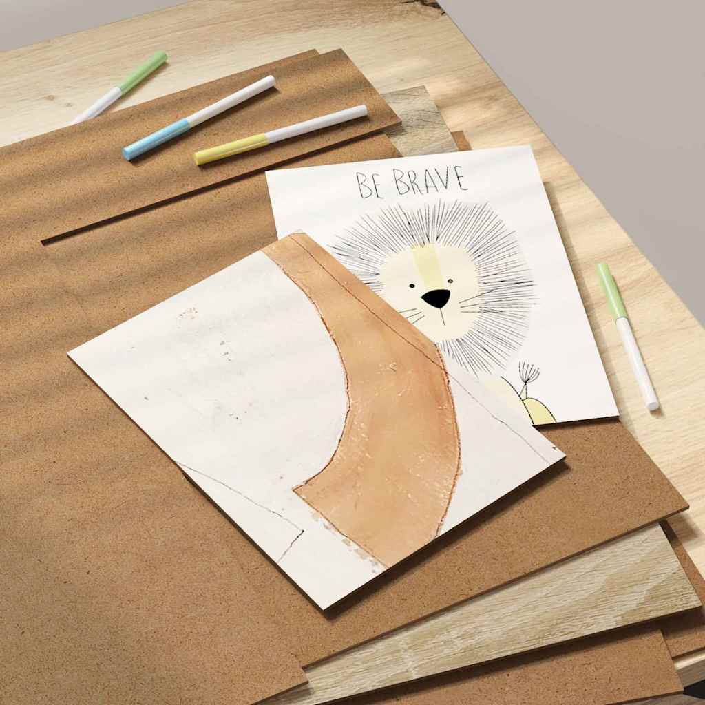 Decor Panels 50 pcs Sonoma oak 40 x 60 x 0.3 cm Engineered wood