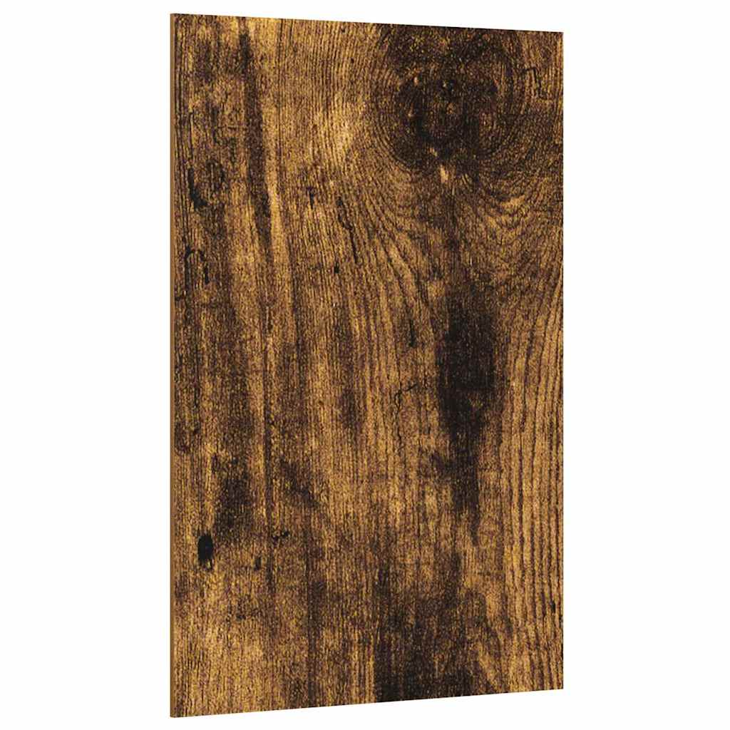Decor Panels 50 pcs Smoked oak 40 x 60 x 0.3 cm Engineered wood