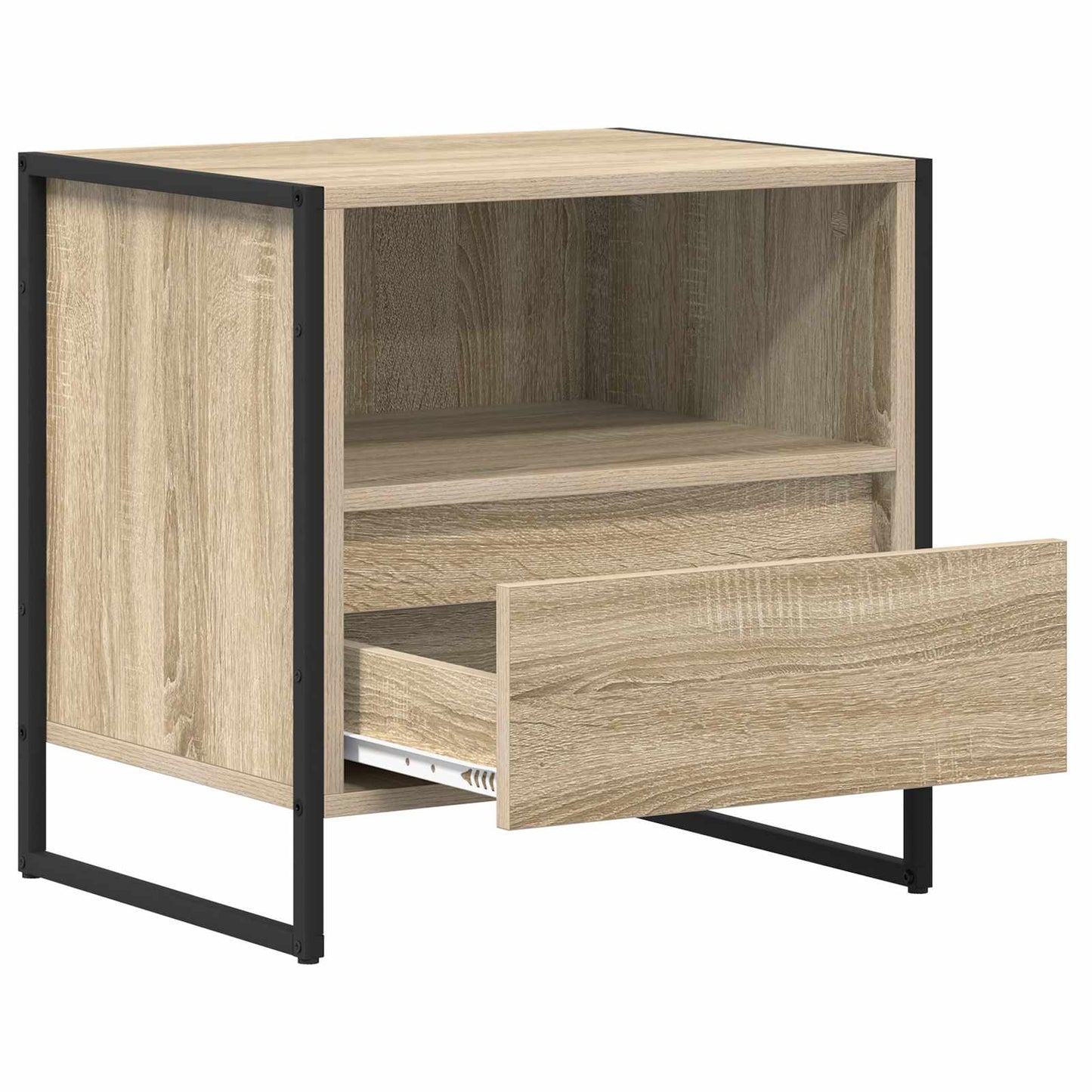Bedside Table 2 pcs Sonoma 50 x 39.5 x 50 cm Engineered Wood