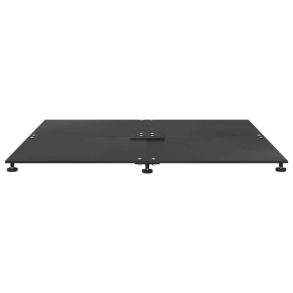 Parasol Base Black 100 x 100 x 4 cm Steel