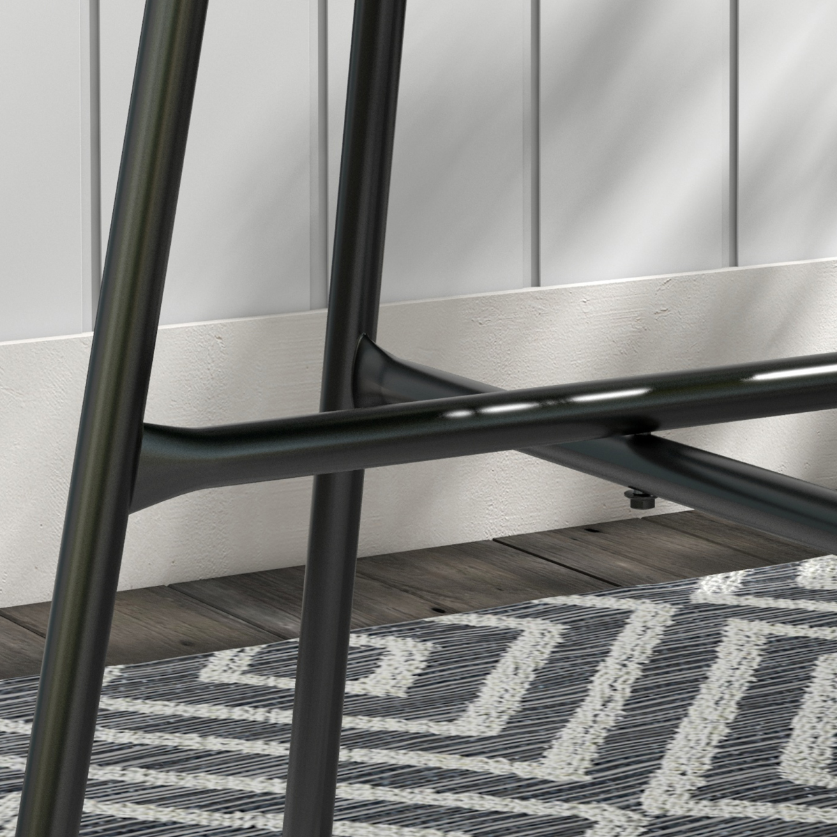 Stylish Rattan Coffee Table with Glass Top for Outdoor Living