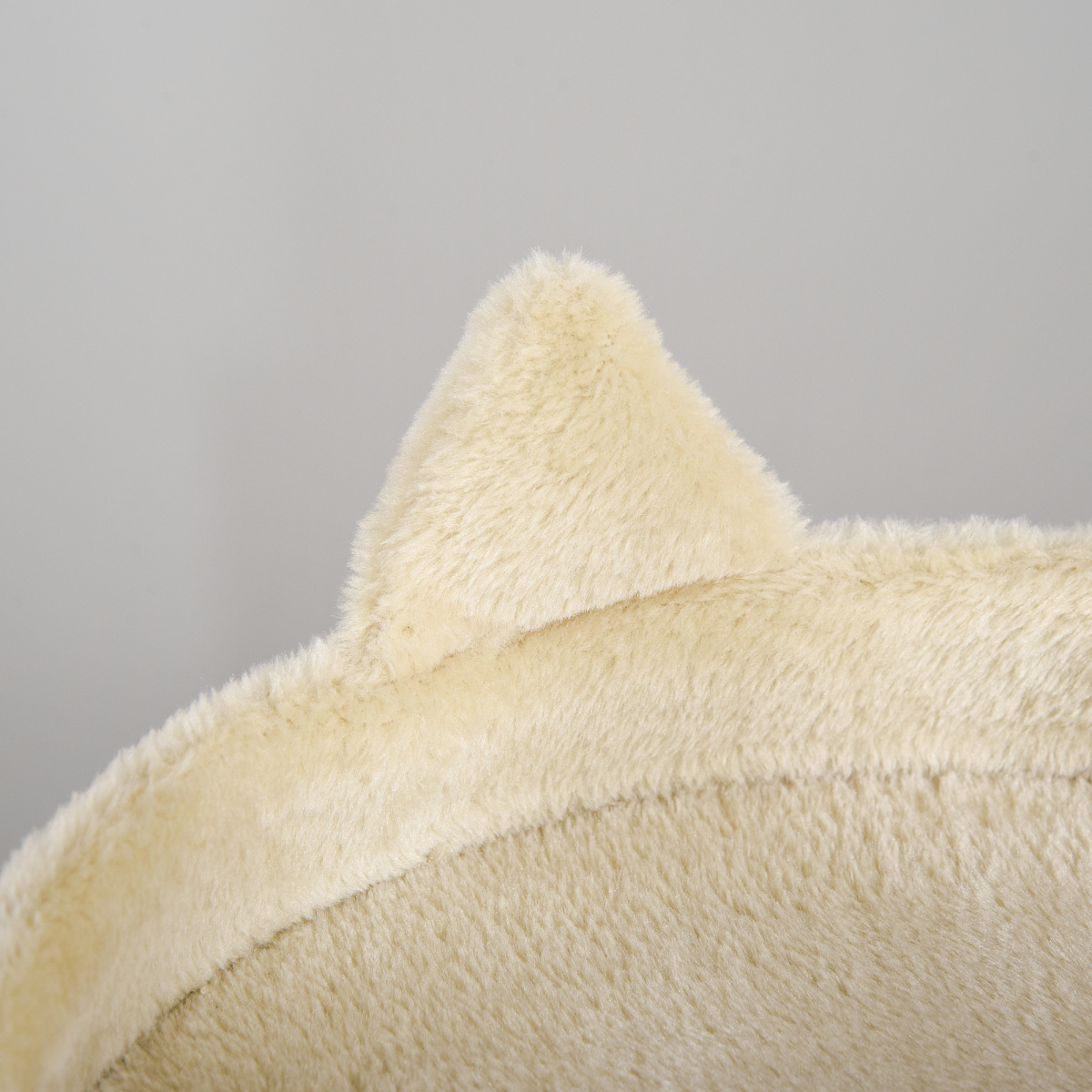 3-Tier Deluxe Cat Activity Tree Scratching Posts Kitten Beige Pawhut