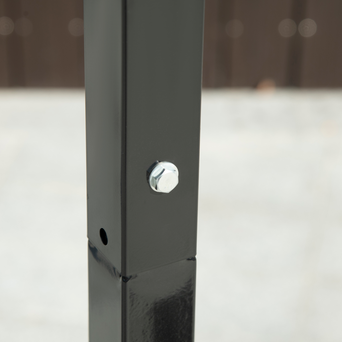 2.1-2.6m Basketball Hoop and Stand with Weighted Base, Portable on Wheels