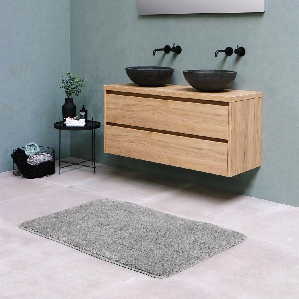 VINSANI BATH MAT 60X90cm L.GREY 1010165