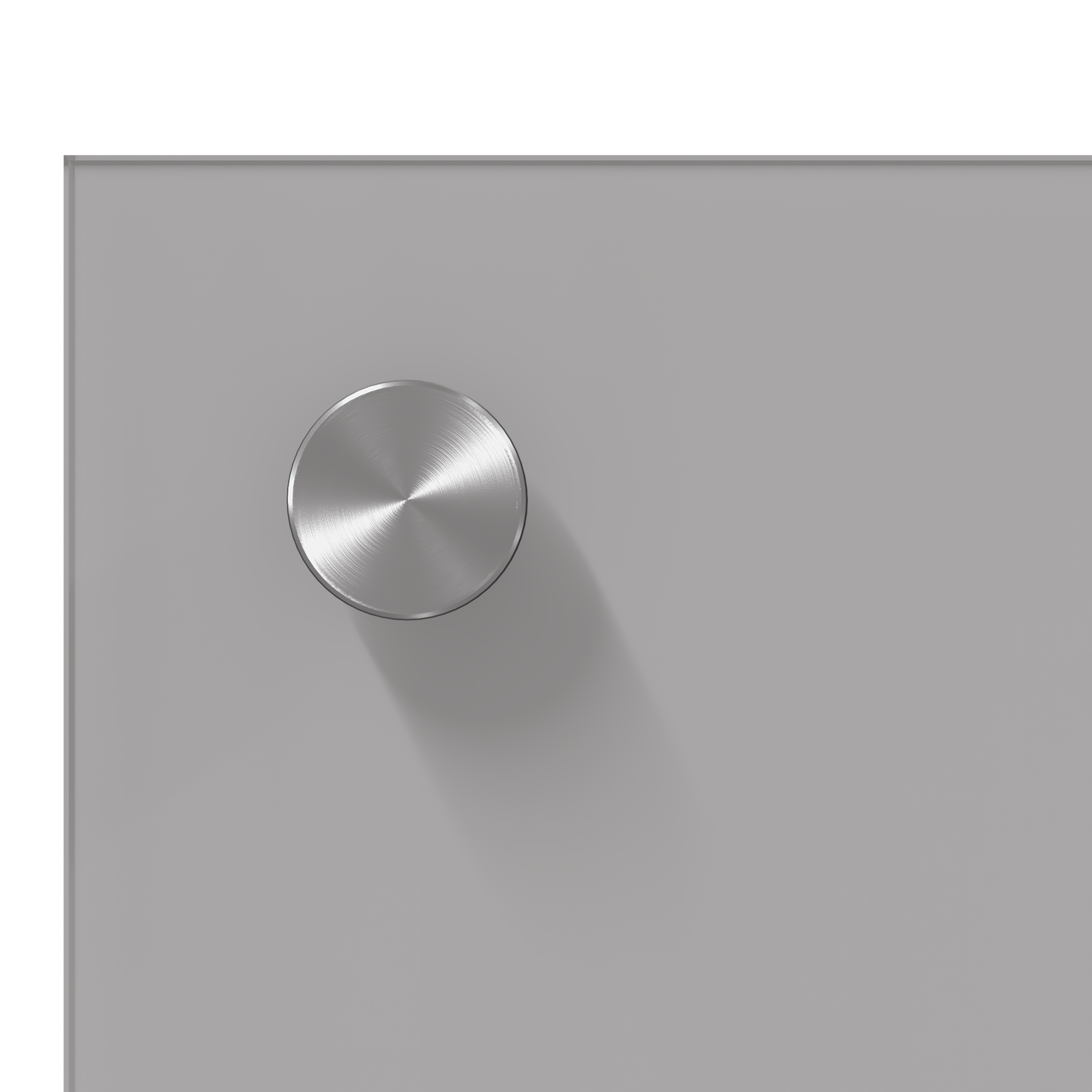 Kitchen Backsplash Light grey 70 x 50 x 0.6 cm Tempered Glass