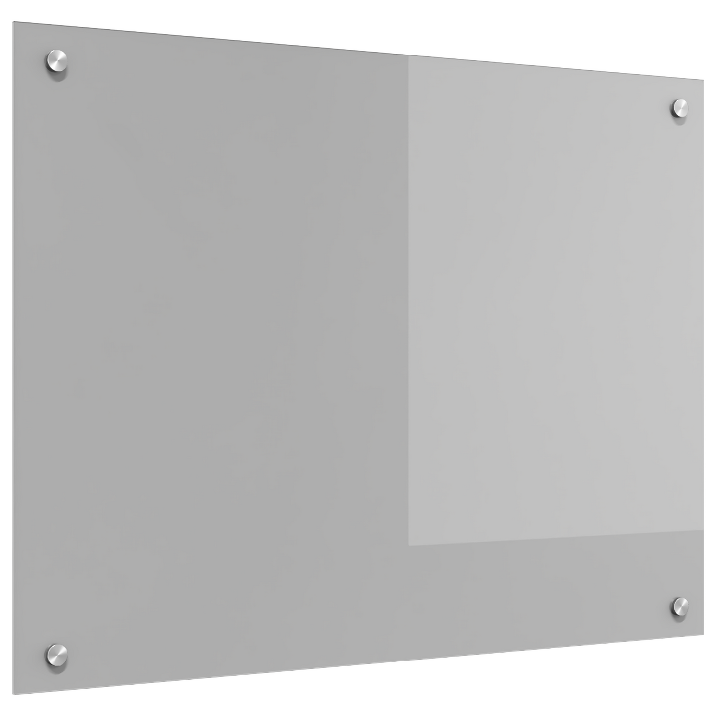 Kitchen Backsplash Light grey 80 x 60 x 0.6 cm Tempered Glass