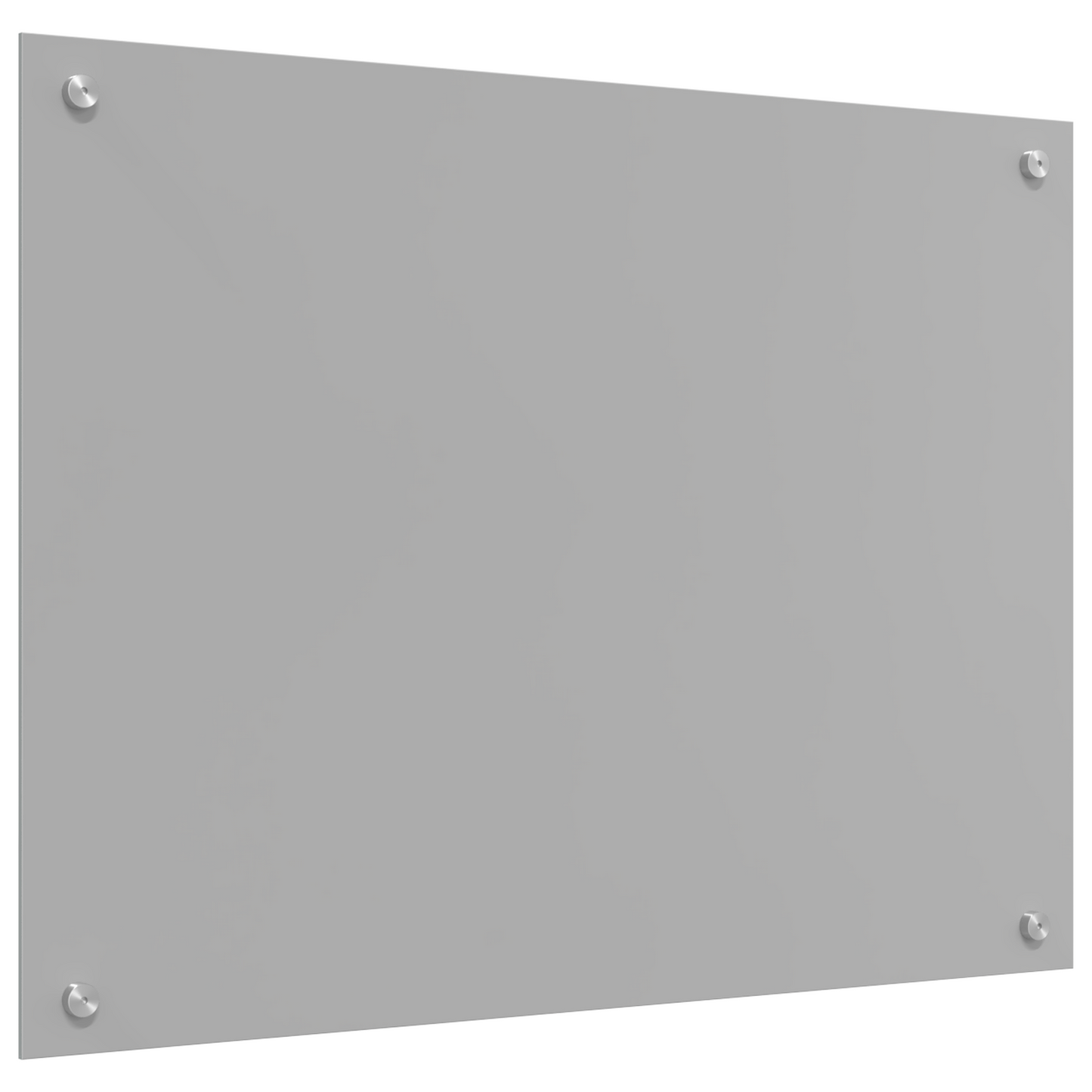 Kitchen Backsplash Light grey 80 x 60 x 0.6 cm Tempered Glass