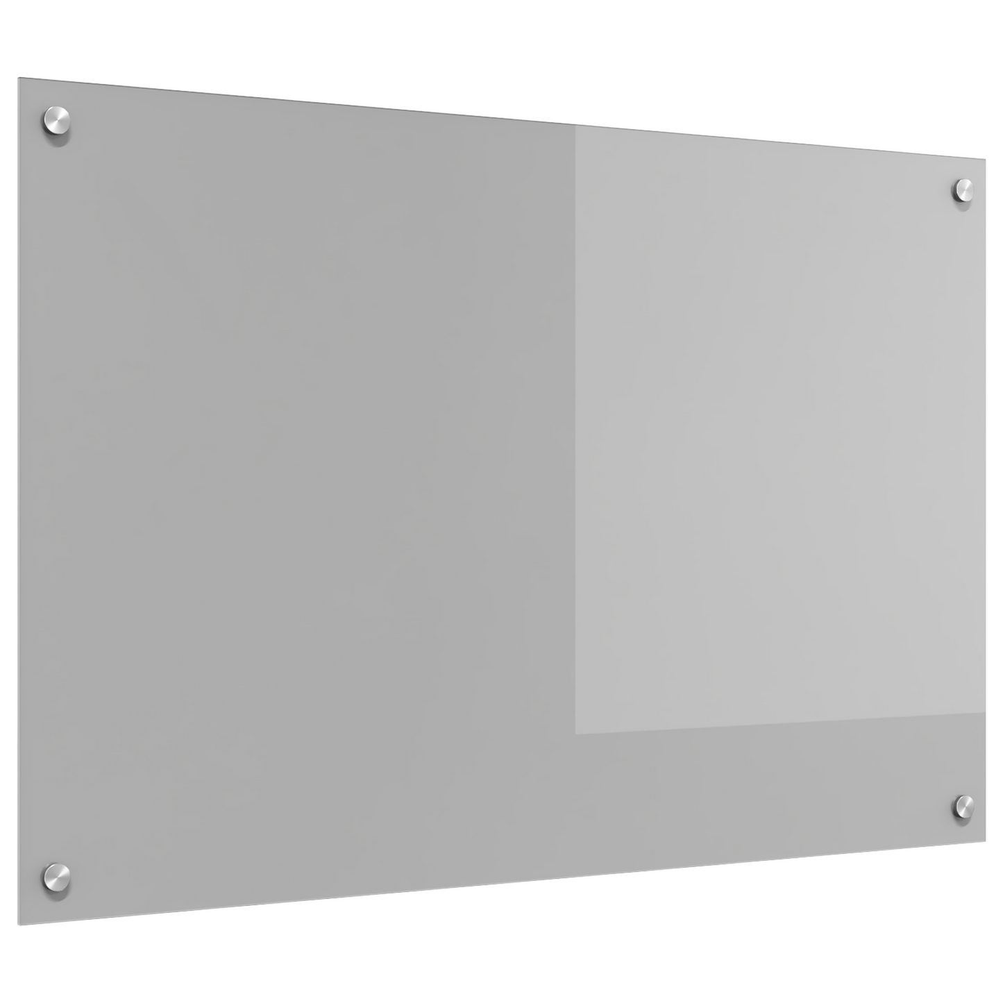 Kitchen Backsplash Light grey 90 x 60 x 0.6 cm Tempered Glass