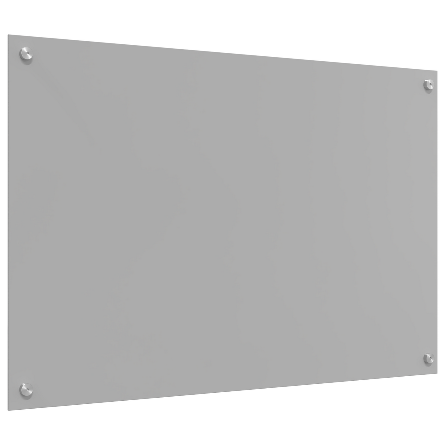 Kitchen Backsplash Light grey 90 x 60 x 0.6 cm Tempered Glass