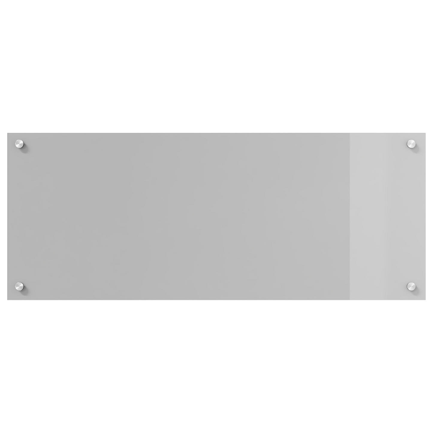 Kitchen Backsplash Light grey 100 x 40 x 0.6 cm Tempered Glass