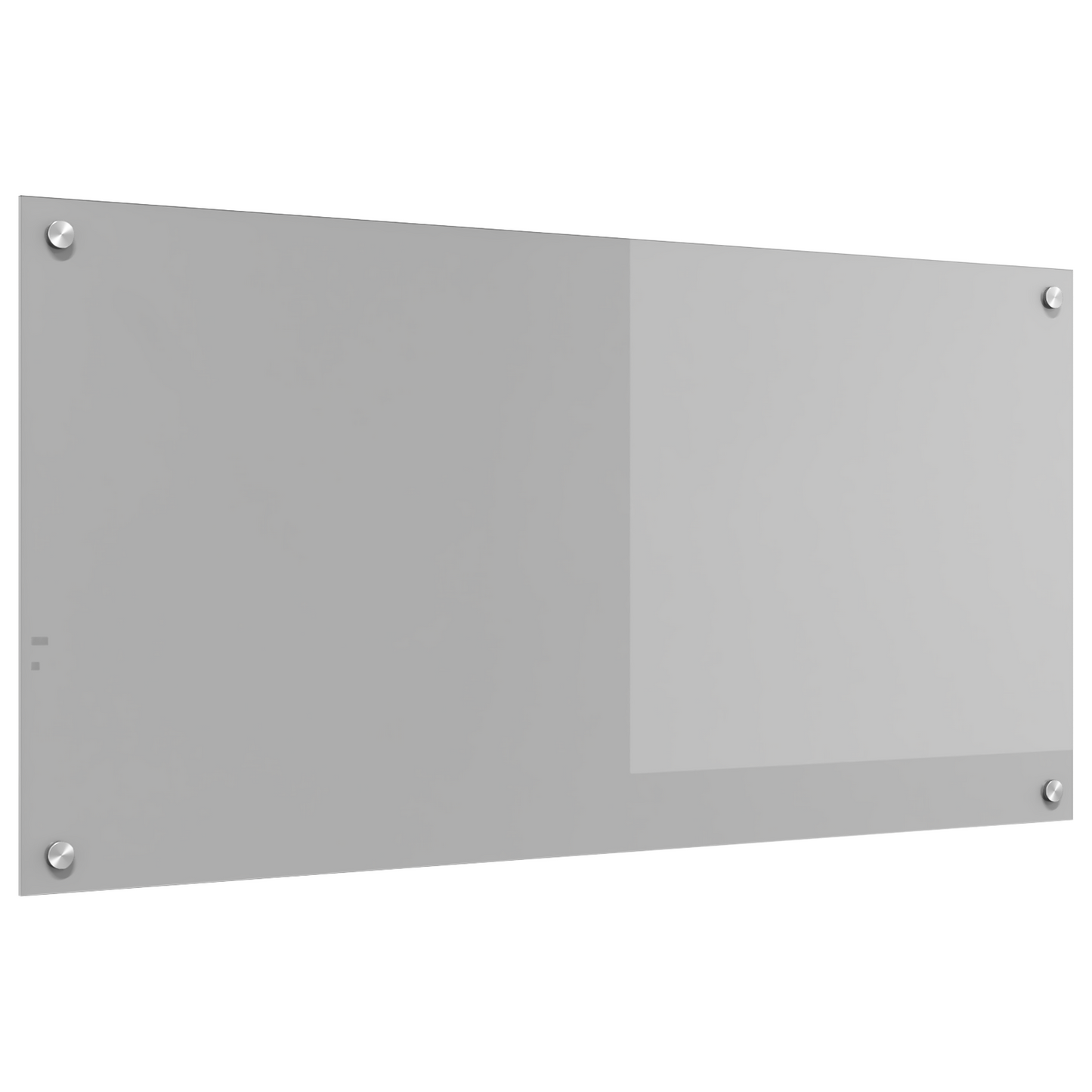 Kitchen Backsplash Light grey 100 x 50 x 0.6 cm Tempered Glass
