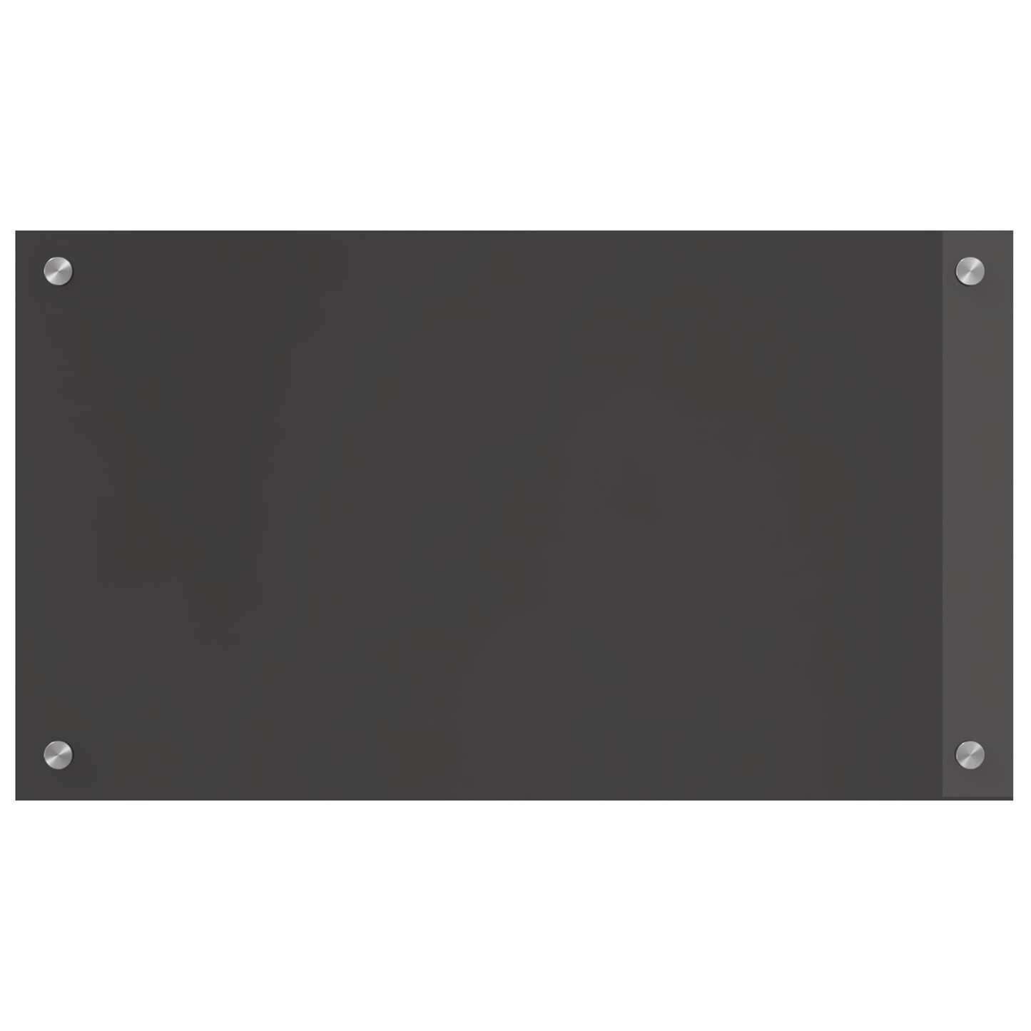 Kitchen Backsplash Dark grey 70 x 40 x 0.6 cm Tempered Glass