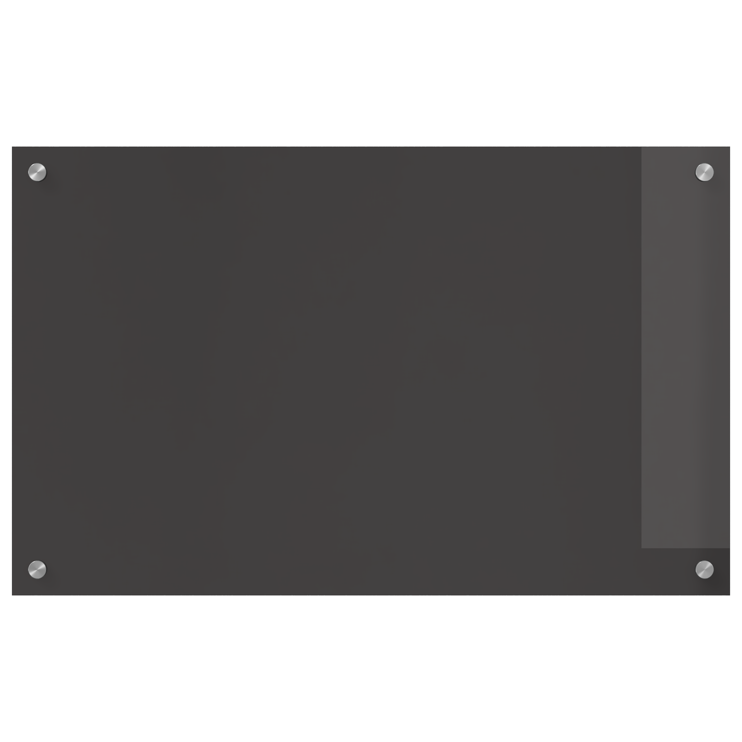 Kitchen Backsplash Dark grey 80 x 50 x 0.6 cm Tempered Glass