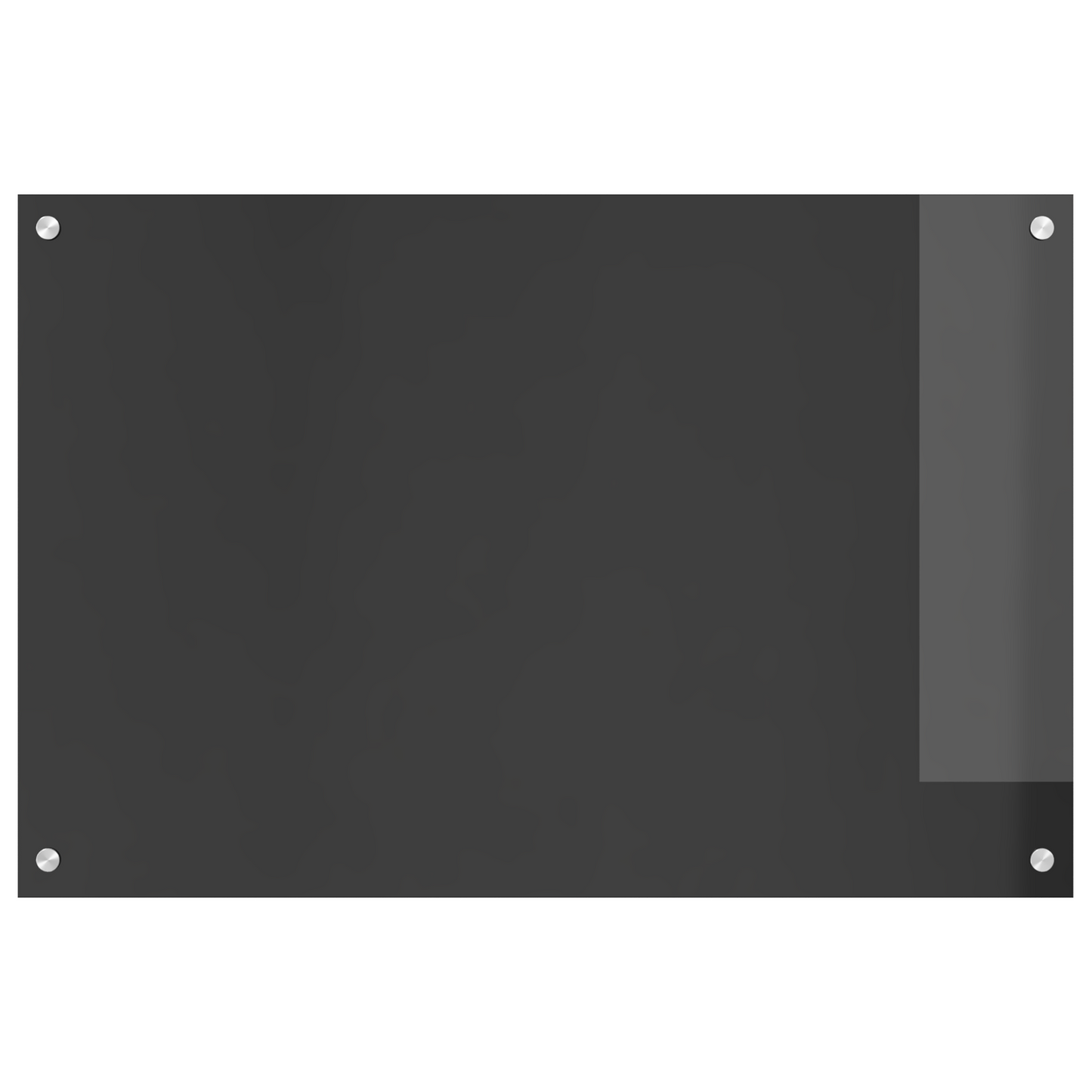 Kitchen Backsplash Dark grey 90 x 60 x 0.6 cm Tempered Glass