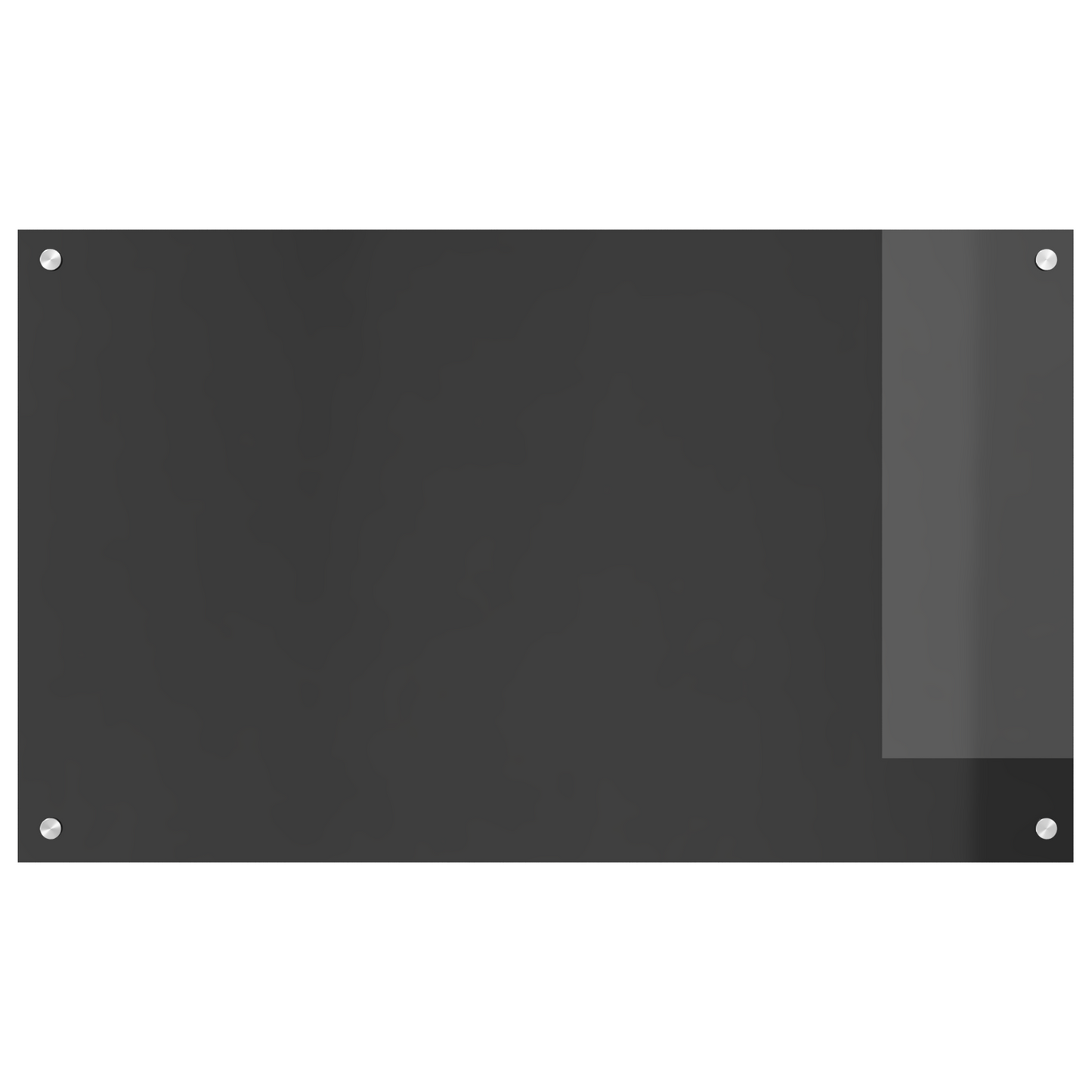 Kitchen Backsplash Dark grey 100 x 60 x 0.6 cm Tempered Glass