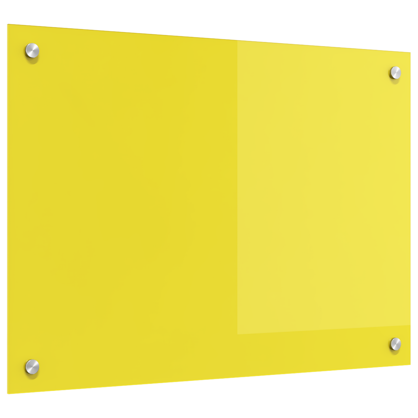 Kitchen Backsplash Yellow 70 x 50 x 0.6 cm Tempered Glass