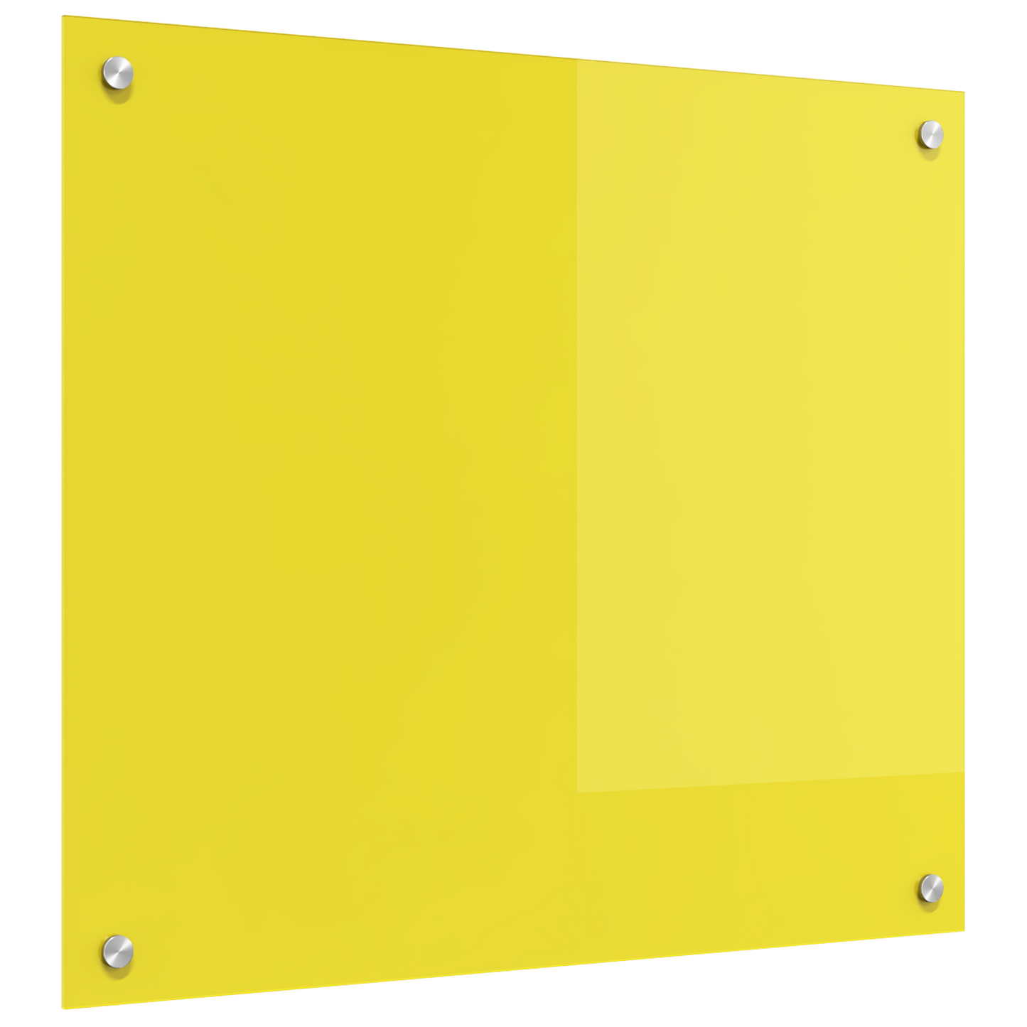 Kitchen Backsplash Yellow 70 x 60 x 0.6 cm Tempered Glass