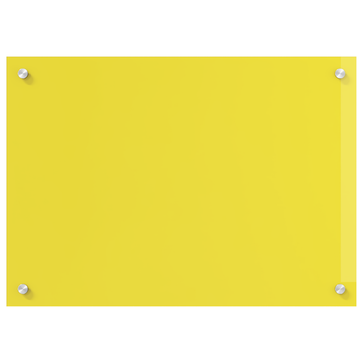 Kitchen Backsplash Yellow 70 x 60 x 0.6 cm Tempered Glass