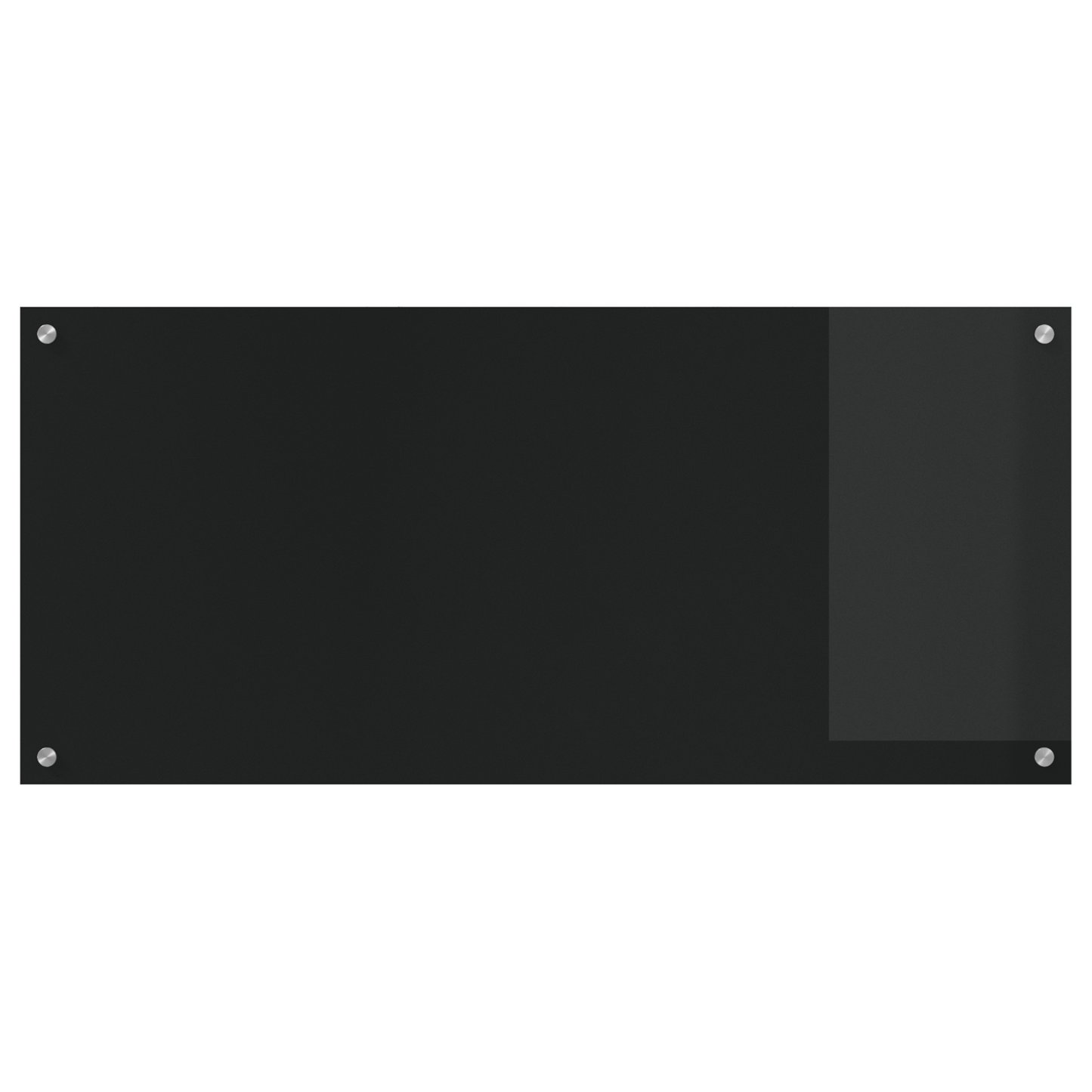 Kitchen Backsplash Black 110 x 50 x 0.6 cm Tempered Glass