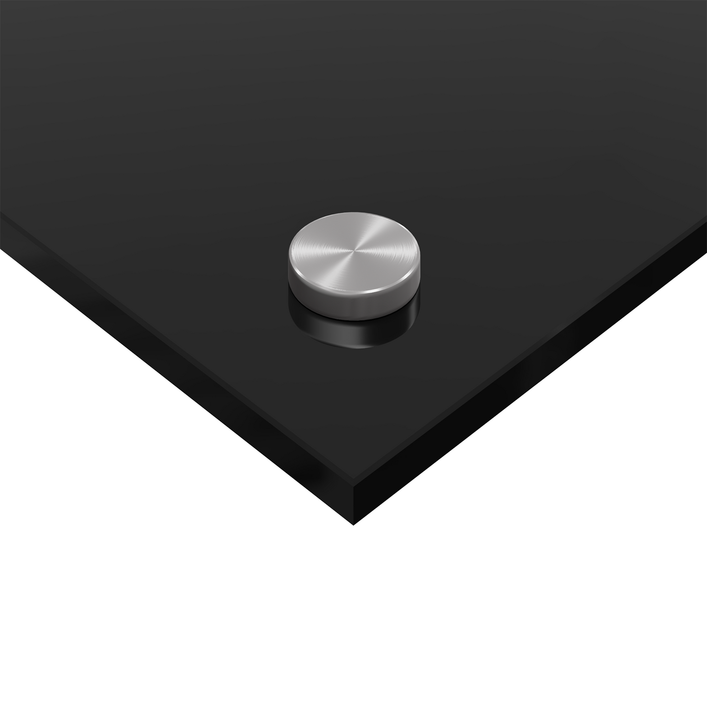 Kitchen Backsplash Black 110 x 60 x 0.6 cm Tempered Glass