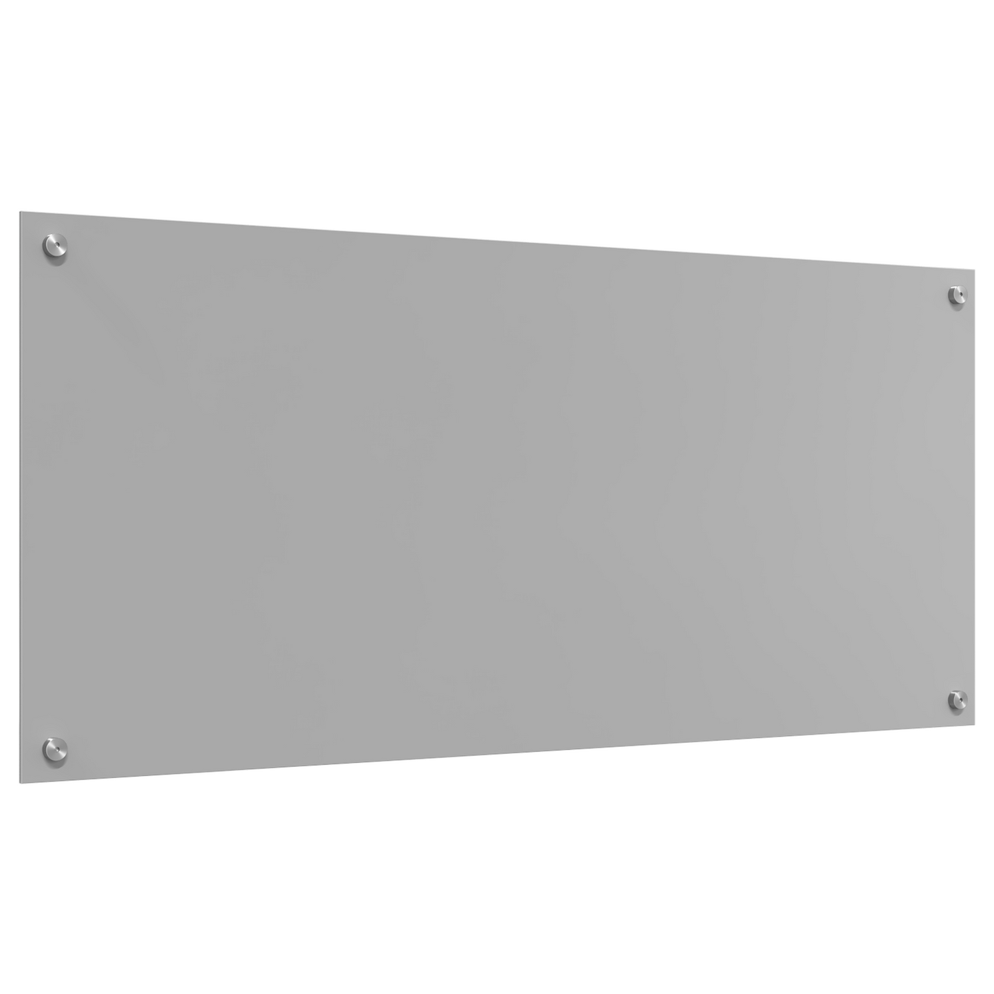 Kitchen Backsplash Light grey 110 x 50 x 0.6 cm Tempered Glass