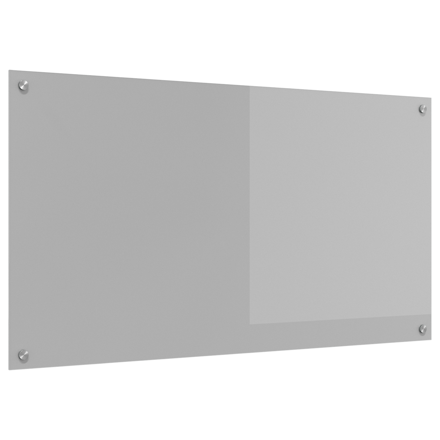 Kitchen Backsplash Light grey 110 x 60 x 0.6 cm Tempered Glass