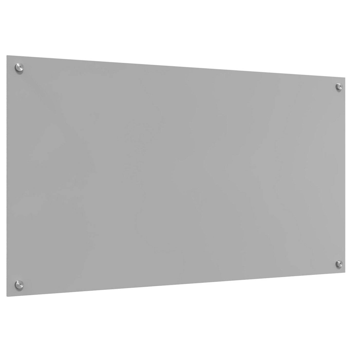 Kitchen Backsplash Light grey 110 x 60 x 0.6 cm Tempered Glass