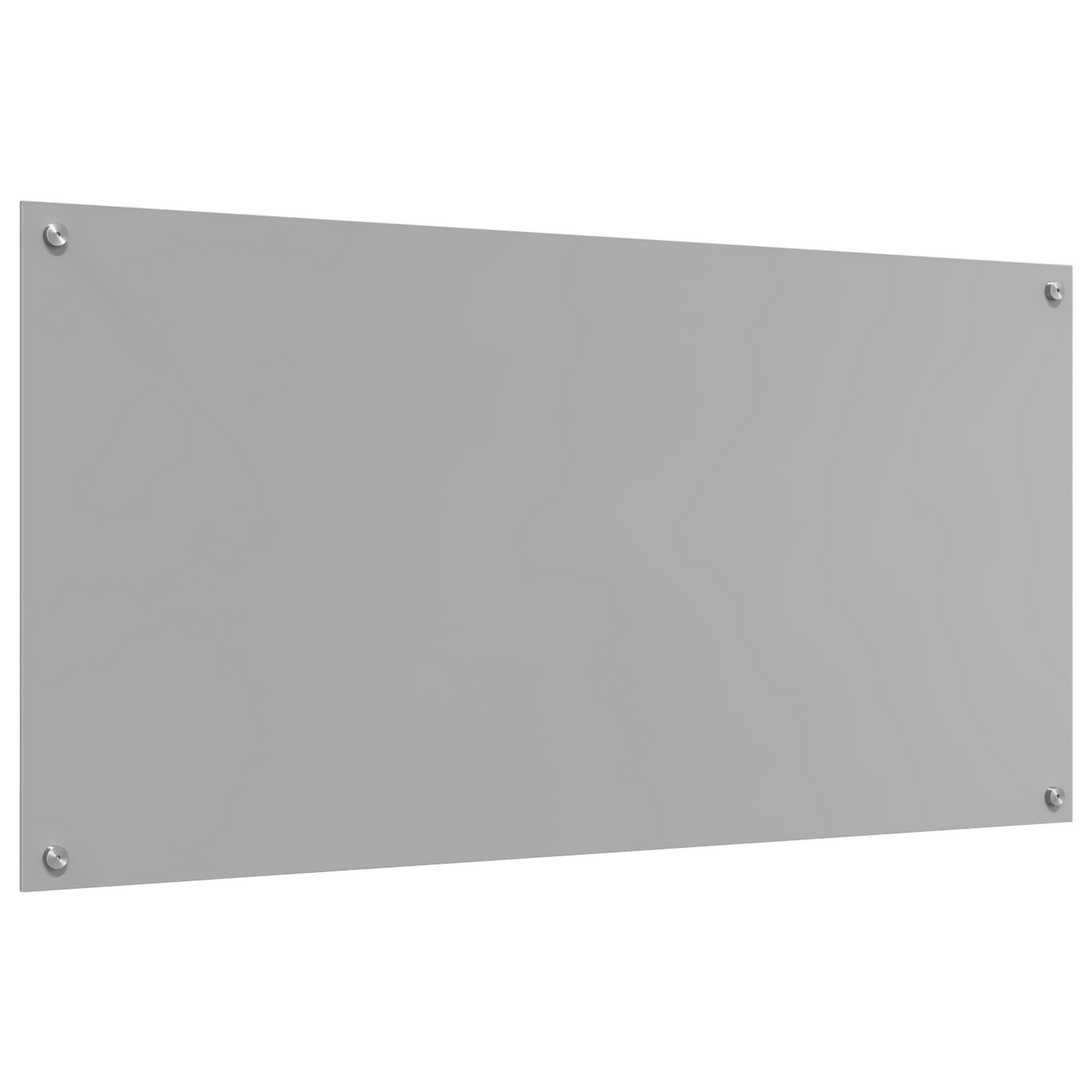 Kitchen Backsplash Light grey 120 x 60 x 0.6 cm Tempered Glass