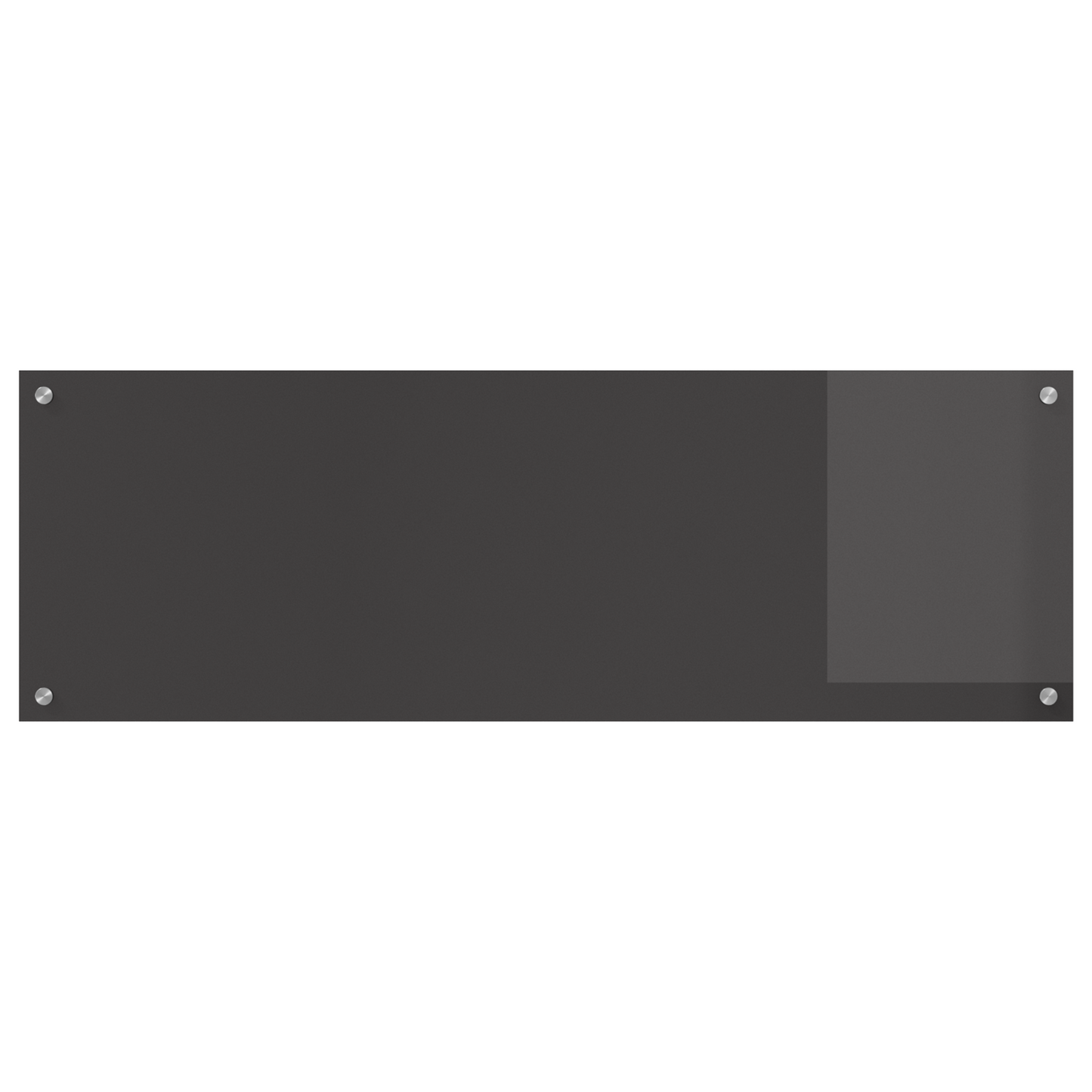 Kitchen Backsplash Dark grey 120 x 40 x 0.6 cm Tempered Glass