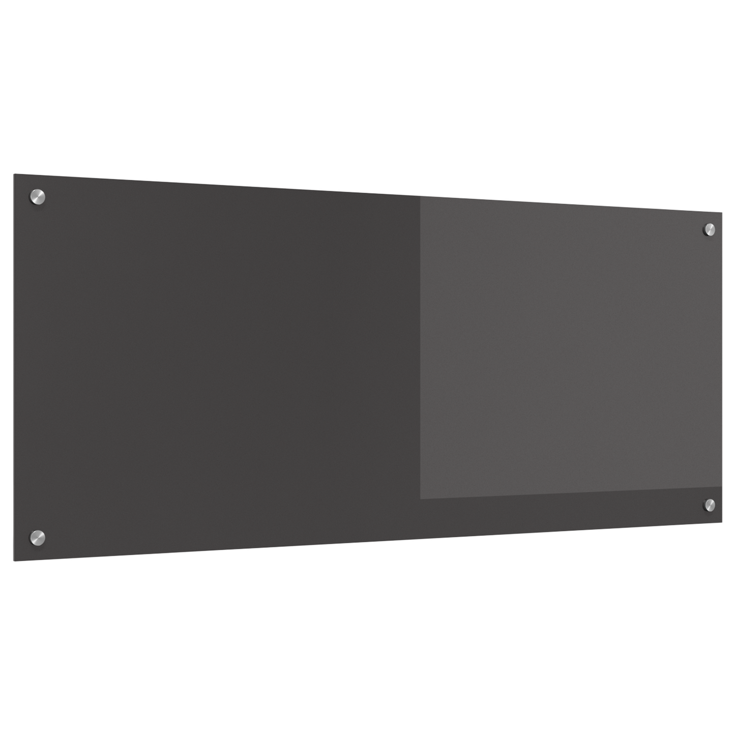Kitchen Backsplash Dark grey 120 x 50 x 0.6 cm Tempered Glass
