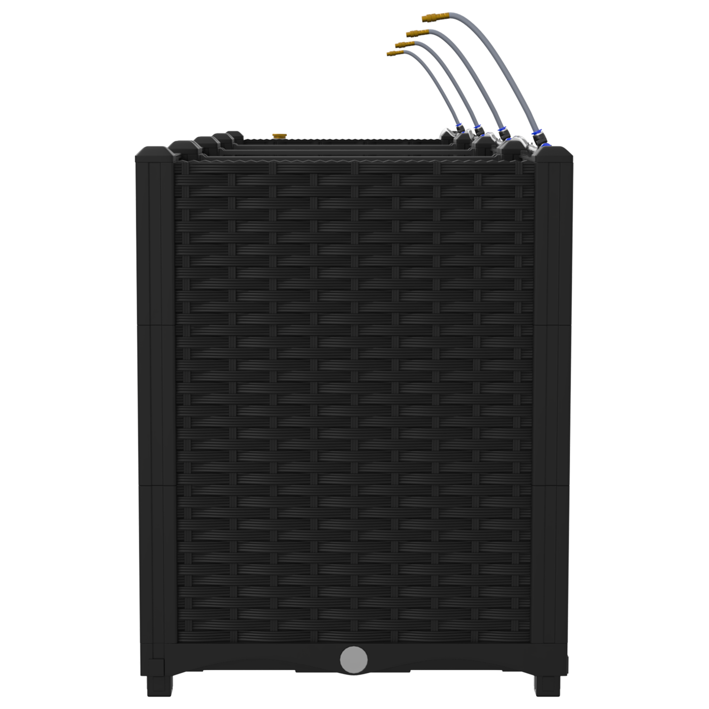 Garden Black 160 x 40 x 52 cm Steel