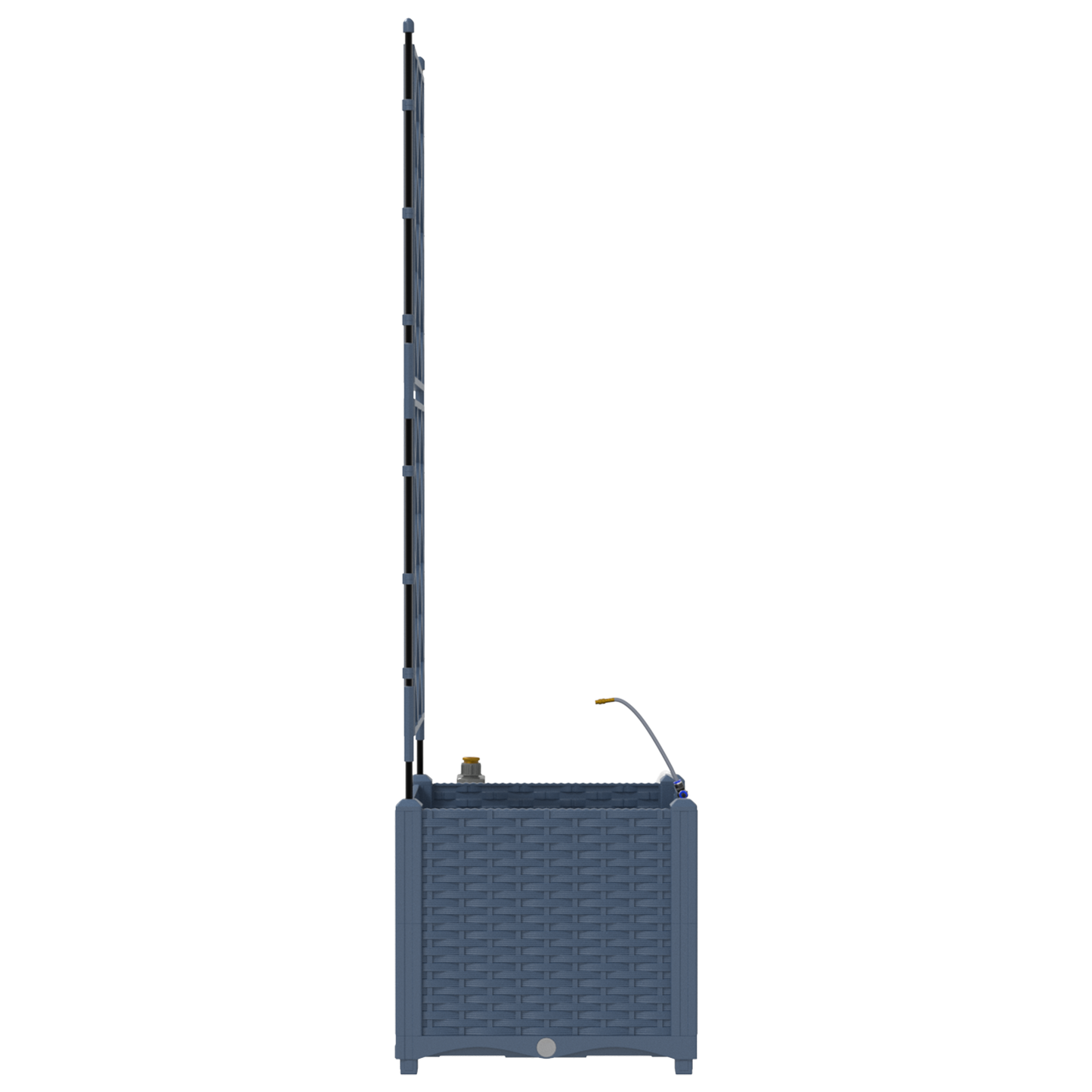 Garden Grey 40 x 40 x 142 cm Steel