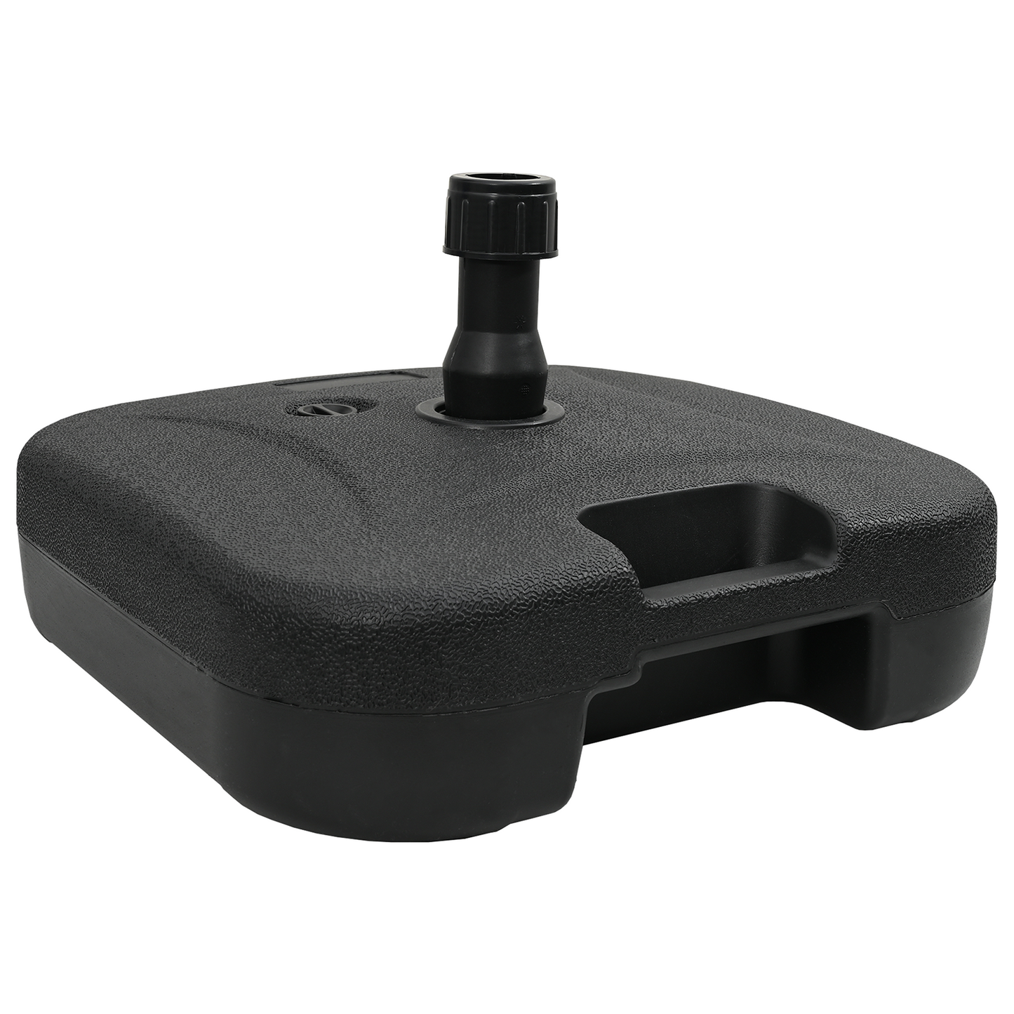 Outdoor Parasol Base Black 45 x 45 x 29.5 cm Plastic