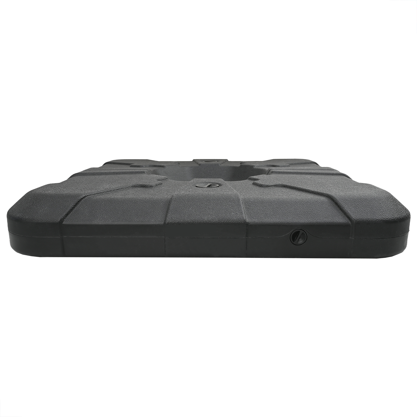 Umbrella Base Set 2 pcs Black 88.5 x 88.5 x 12 cm Plastic