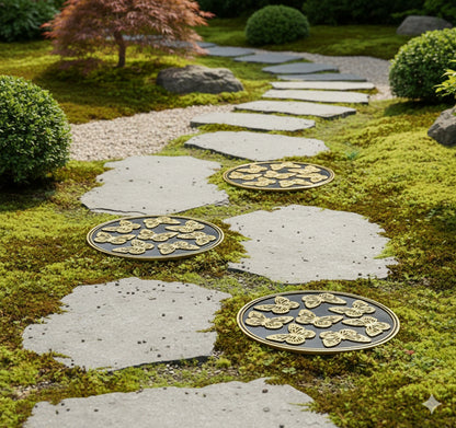Butterfly Stepping Stones Set of 3