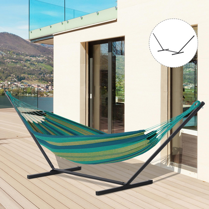 3.6m Long Metal Hammock Stand Frame Replacement Garden Outdoor Patio